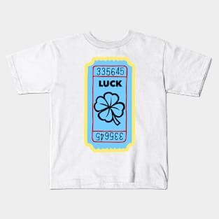 Luck Ticket Kids T-Shirt